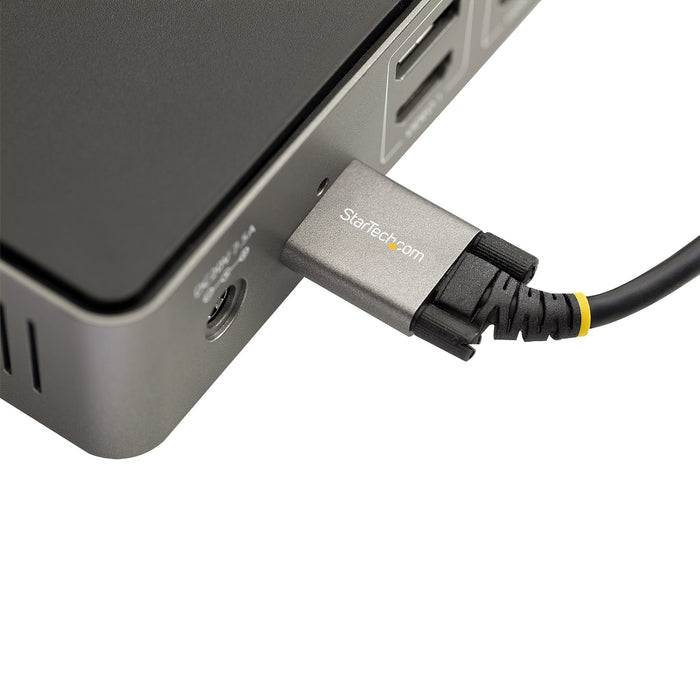 EAN 0065030892957 - StarTech.com USB31CCSLKV50CM cable USB USB 3.2 Gen 2 (3.1 Gen 2) 0,5 m USB C Gris, Negro imagen 7