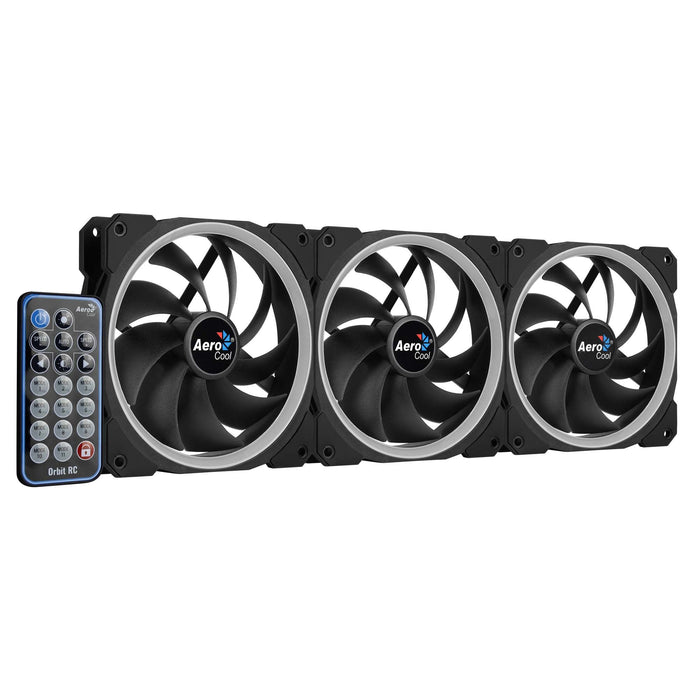 EAN 4713105962963 - Aerocool Orbit RC Carcasa del ordenador Ventilador 12 cm Negro imagen 4