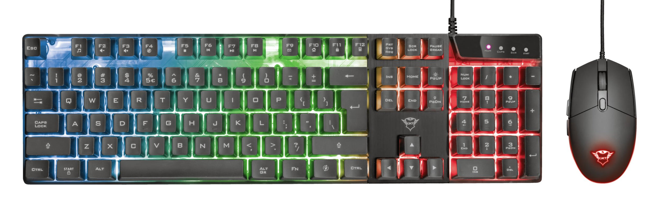 EAN 8713439232899 - Trust GXT 838 Azor teclado Ratón incluido Juego USB Negro imagen 4