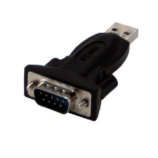 EAN 3700224750428 - MCL USB2-118B cambiador de género para cable USB 2.0 RS232 Negro imagen 1