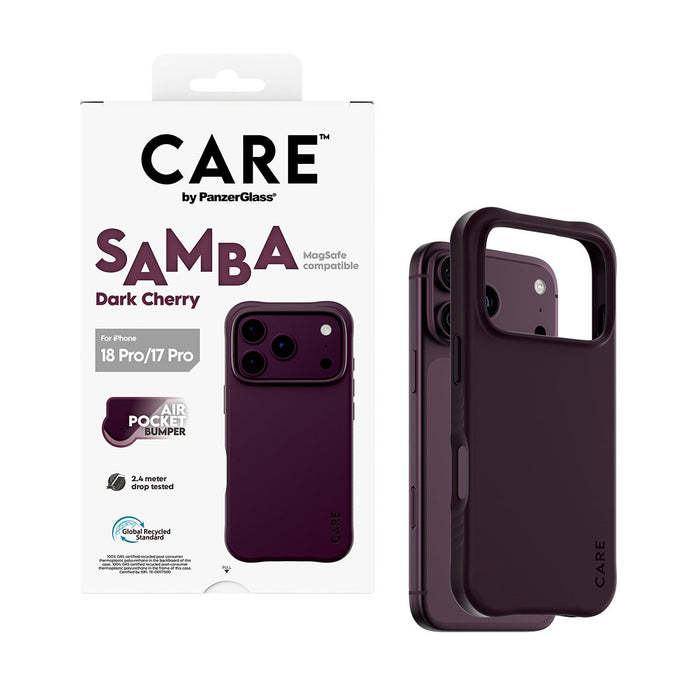 EAN 5715685044670 - PanzerGlass CARE™ by ® Samba Case Dark Cherry w. MagSafe iPhone 2026 Pro | 17 Pro funda para teléfono móv imagen 5