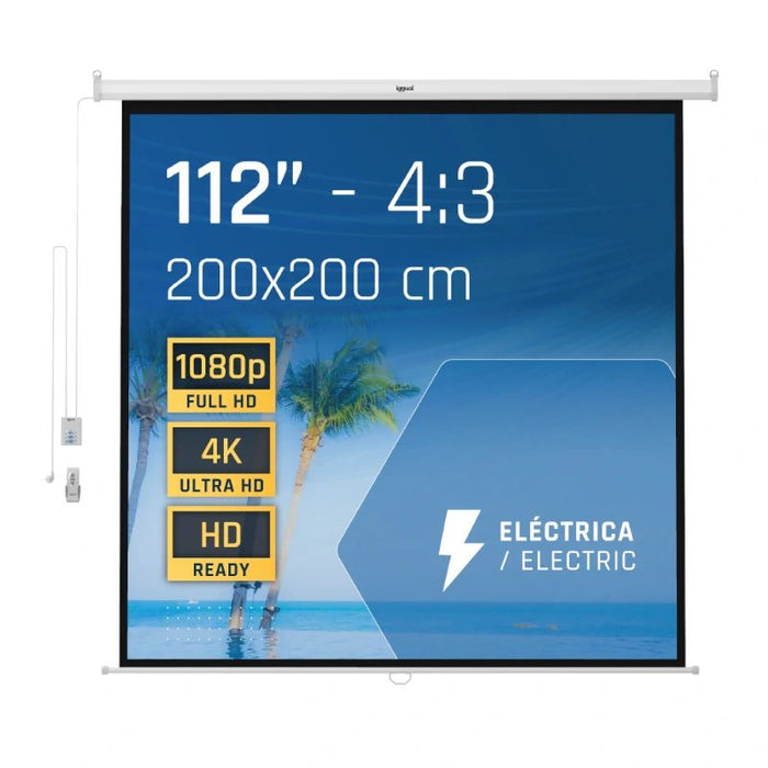 EAN 8435364308929 - iggual PSIES200 pantalla de proyección 2,82 m (111") 1:1 imagen 17