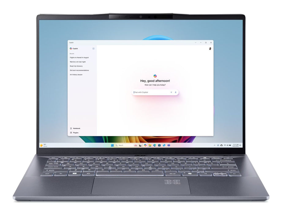 EAN 4711474078452 - Acer Swift 14 AI SF14-11-X5DB Snapdragon X1P-64-100 Portátil 36,8 cm (14.5") WQXGA 16 GB LPDDR5x-SDRAM 1  imagen 2