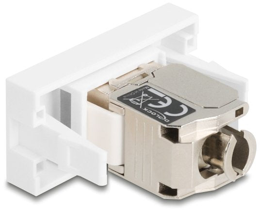 EAN 4043619909049 - DeLOCK 90904 toma de corriente RJ-45 Plata, Blanco imagen 2