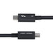 EAN 0065030920360 - StarTech.com TBLT5MM50CM240W cable Thunderbolt 0,5 m 80 Gbit/s Negro imagen 3
