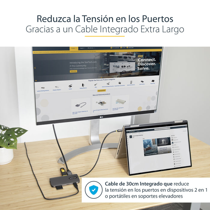 EAN 0065030895552 - StarTech.com 115B-USBC-MULTIPORT base para portátil y replicador de puertos Alámbrico USB 3.2 Gen 1 (3.1  imagen 15