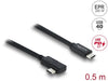 EAN 4043619817092 - DeLOCK 81709 cable USB USB4 Gen 3x2 0,5 m USB C Negro imagen 2