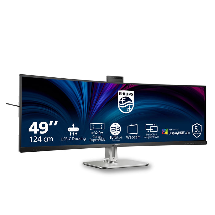 EAN 8712581802554 - Philips 49B2U6900CH/00 pantalla para PC 124 cm (48.8") 5120 x 1440 Pixeles Dual QHD LCD Negro imagen 4