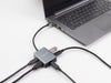 EAN 4043619642496 - DeLOCK 64249 hub de interfaz USB Tipo C 10000 Mbit/s Negro, Gris imagen 2