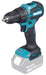 EAN 197050010247 - Makita DHP490Z destornillador eléctrico y llave de impacto 1900 RPM Azul, Negro imagen 1