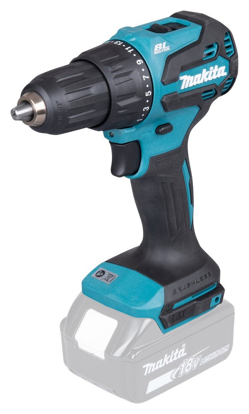 EAN 197050010247 - Makita DHP490Z destornillador eléctrico y llave de impacto 1900 RPM Azul, Negro imagen 1