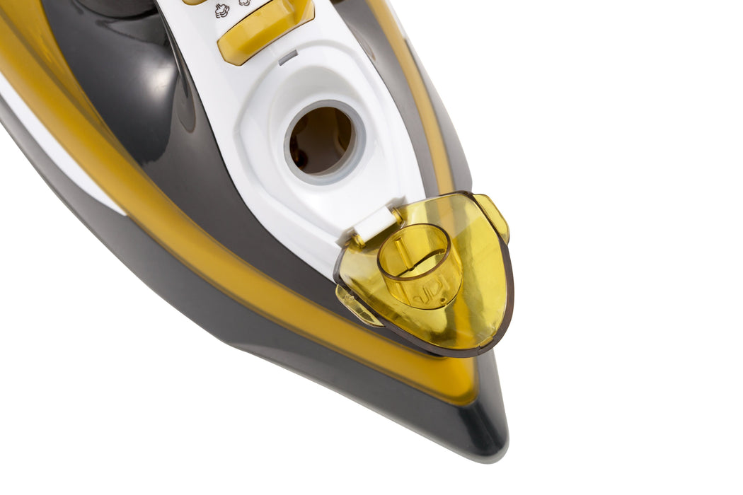EAN 5908256839373 - Camry Premium CR 5029 plancha Plancha a vapor 2400 W Negro, Amarillo imagen 9