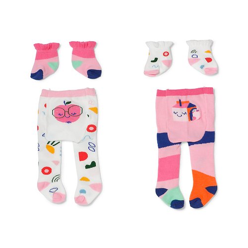 EAN 4001167839485 - BABY born Tights & Socks 2 assorted 43cm Leotardos para muñecas imagen 4