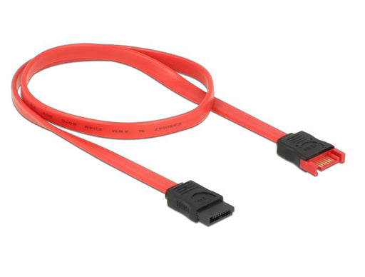 EAN 4043619839544 - DeLOCK 83954 cable de SATA 0,6 m SATA 7-pin Negro, Rojo imagen 1