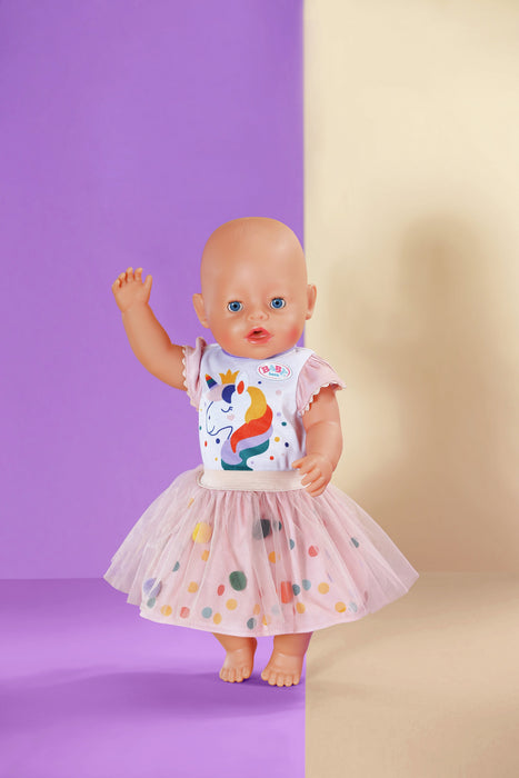 EAN 4001167871720 - BABY born Tutu Dress Unicorn 43cm Vestido para muñecas imagen 5