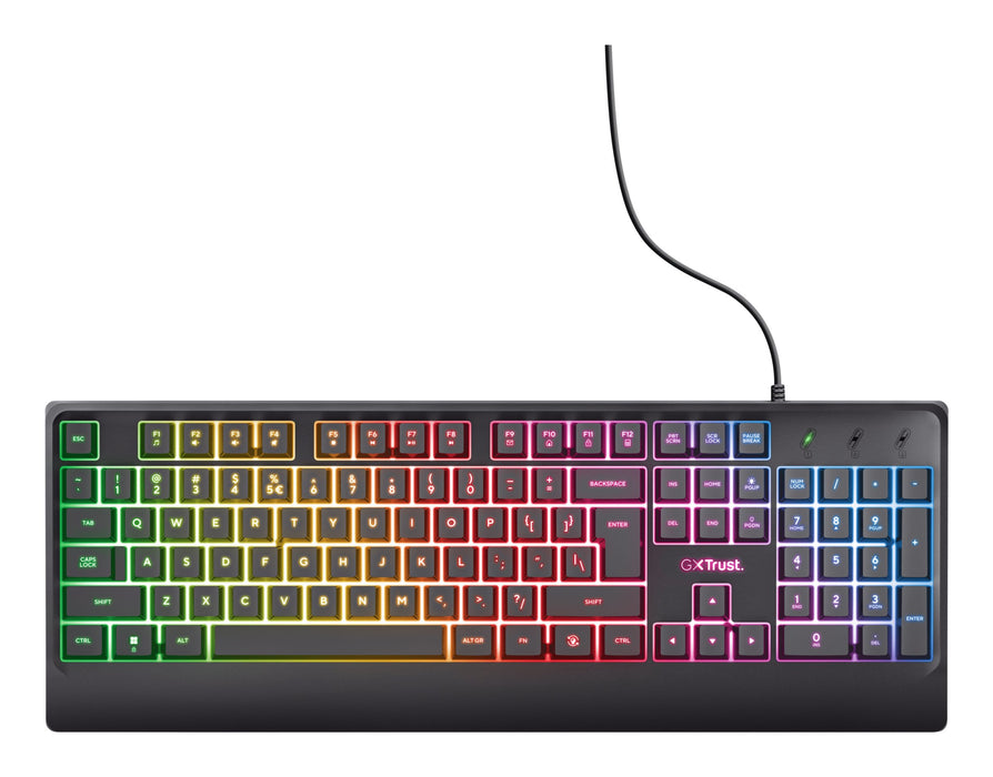 EAN 8713439251555 - Trust GXT 792 QUADROX teclado Ratón incluido Juego USB QWERTY Inglés de EE. UU. Negro imagen 5