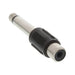 EAN 4043718066001 - InLine 99322 cambiador de género para cable 6.3mm jack male RCA F Negro, Plata imagen 1