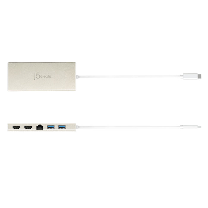 EAN 4712795081831 - j5create JCD381 USB 3.2 Gen 1 (3.1 Gen 1) Type-C Beige, Blanco imagen 2