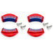EAN 4003773086550 - Knipex 81 19 250 V02 accesorio para alicates y tenazas Anillas de sujeción Azul, Rojo 2 pieza(s) 81 11 25 imagen 1