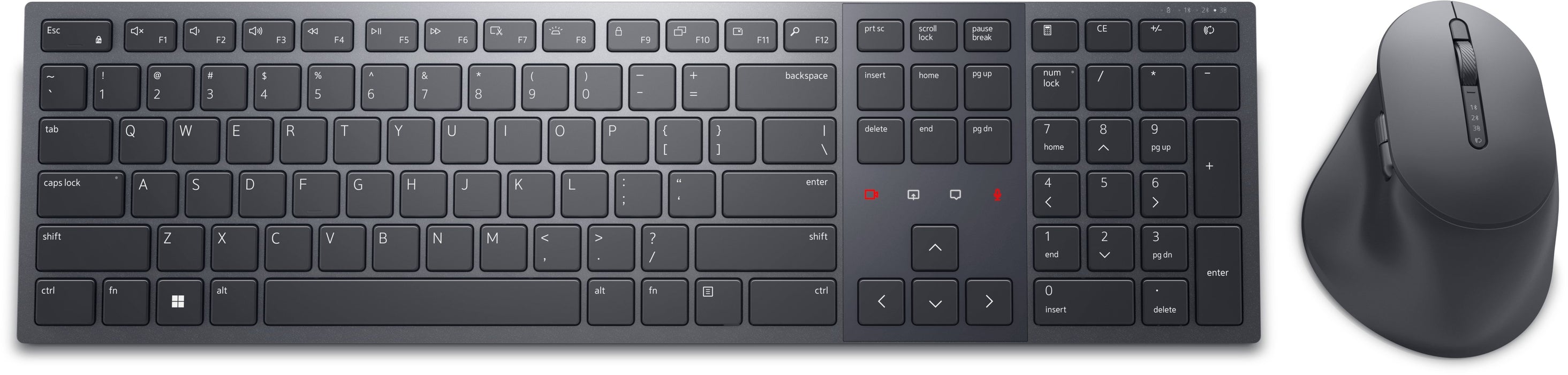 EAN 5397184790960 - DELL KM900 teclado Ratón incluido Oficina RF Wireless + Bluetooth Grafito imagen 3