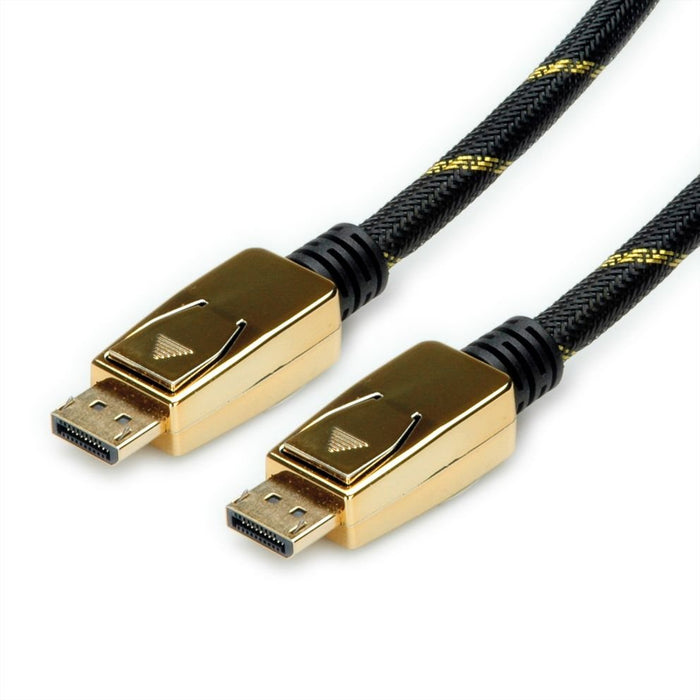 EAN 7630049610965 - ROLINE 11.04.5920 cable DisplayPort 1 m Negro, Oro imagen 2