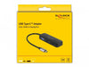 EAN 4043619641567 - DeLOCK 64156 base para portátil y replicador de puertos Alámbrico Thunderbolt 3 Negro imagen 2