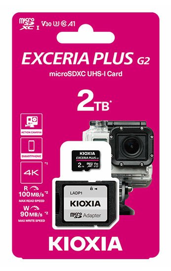 EAN 4582563858596 - Kioxia LMPL2M002TG2 memoria flash 2 TB MicroSDXC UHS-I Clase 10 imagen 4