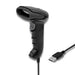 EAN 5901878508665 - Qoltec 50866 lector de código de barras Lector de códigos de barras portátil 1D Laser Negro imagen 1
