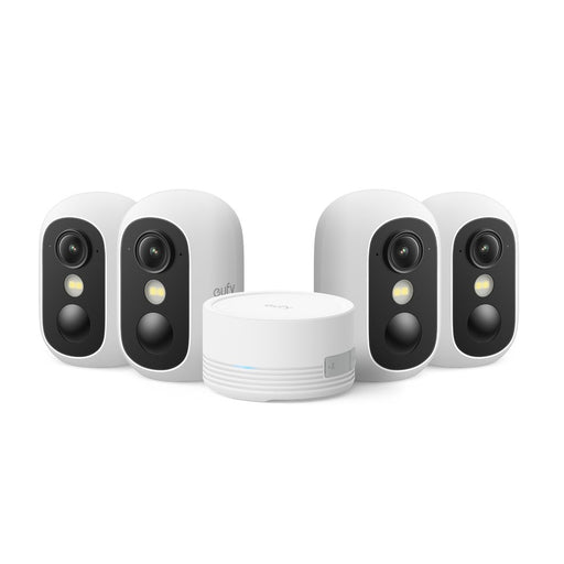 EAN 194644245634 - Eufy Cam C35 4-Cam Kit Cámara de seguridad IP Interior y exterior 1920 x 1080 Pixeles Techo/Pared/Escritor imagen 1