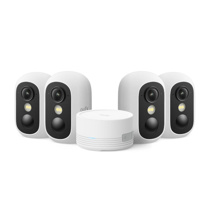 EAN 194644245634 - Eufy Cam C35 4-Cam Kit Cámara de seguridad IP Interior y exterior 1920 x 1080 Pixeles Techo/Pared/Escritor imagen 1
