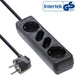 EAN 4043718186334 - InLine 16445 base múltiple 5 m 2 salidas AC Negro imagen 1