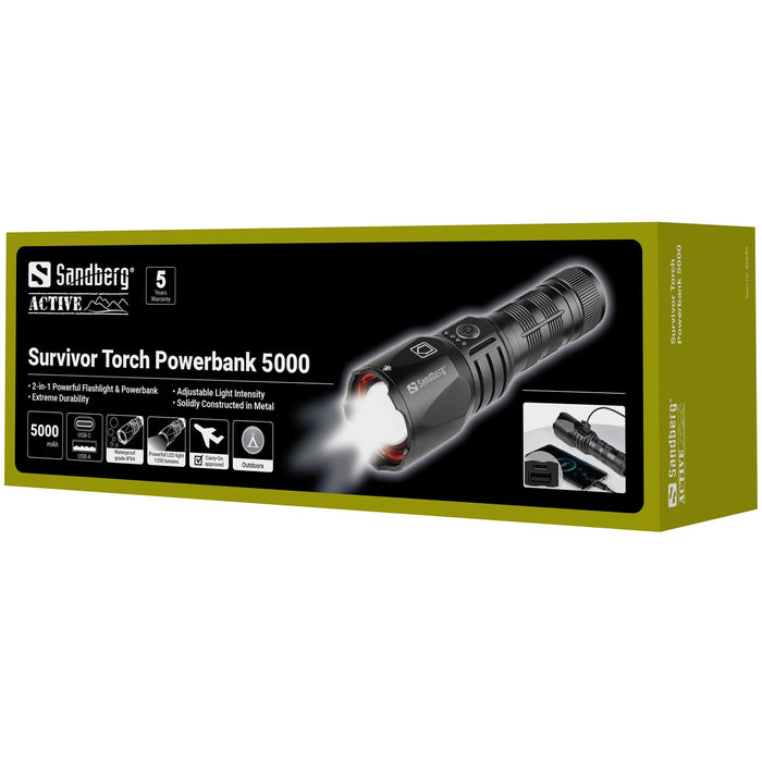 EAN 5705730420894 - Sandberg 420-89 linterna Negro Linterna de mano LED imagen 12