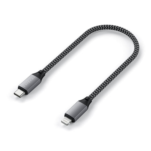 EAN 0879961008840 - Satechi ST-TCL10M cable USB 0,25 m USB C USB C/Lightning Negro, Gris imagen 2