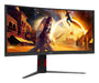 EAN 4038986113502 - AOC G4 CU34G4ZCA pantalla para PC 86,4 cm (34") 3440 x 1440 Pixeles Wide Quad HD Negro, Rojo imagen 7