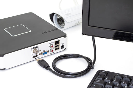 EAN 4016032446637 - Digitus DB-330123-010-S cable HDMI 1 m HDMI tipo A (Estándar) Negro imagen 2