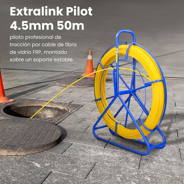 EAN 5903148916026 - Extralink EX.16026 dispensador de cable Azul, Amarillo imagen 4