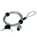 EAN 3700224756543 - MCL 8LE-71012UNIV cable antirrobo Negro, Metálico 1,8 m imagen 1