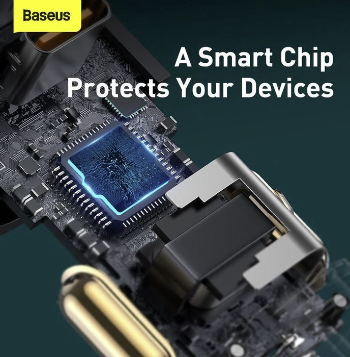 EAN 6953156206694 - Baseus CCBT-C0G cargador de dispositivo móvil Teléfono móvil Gris Encendedor de cigarrillos Carga rápida  imagen 2