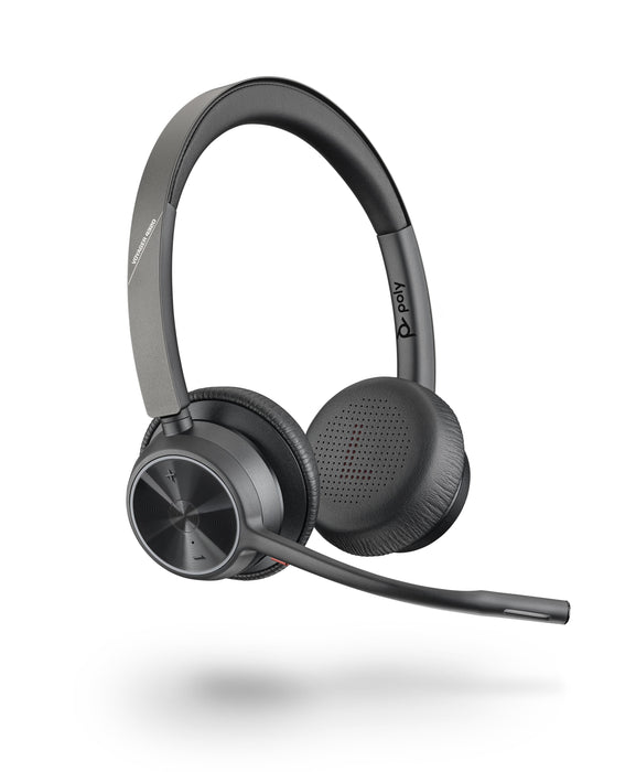EAN 17229174283 - Poly Voyager 4320 UC Auriculares Inalámbrico Diadema Oficina/Centro de llamadas USB tipo A Bluetooth Negro imagen 1