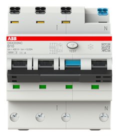 EAN 8012542528050 - ABB DSX203NC corta circuito Residual-current device with overcurrent protection (RCBO) Tipo A 4 1 módulo( imagen 1