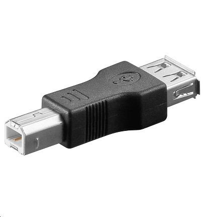 EAN 5705965857489 - Microconnect USBAFB cambiador de género para cable USB B USB A Negro imagen 1