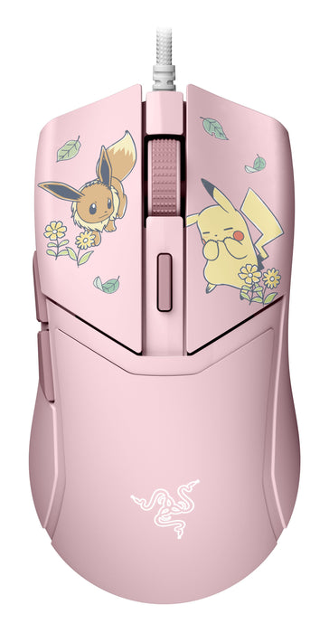 EAN 8887910085462 - Razer Cobra – Pikachu & Eevee Edition ratón Juego Mano derecha USB tipo A Óptico 8500 DPI imagen 1