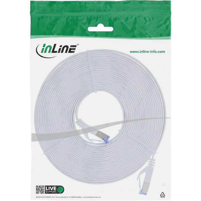 EAN 4043718280865 - InLine 71807W cable de red Blanco 7 m Cat6a U/FTP (STP) imagen 2