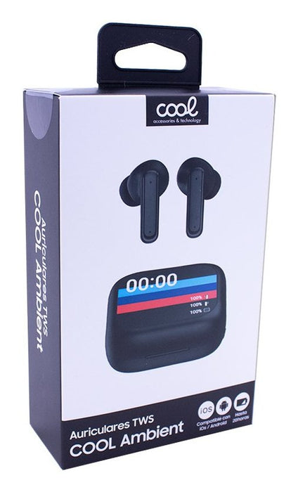 EAN 8434847075877 - COOL Accesorios Auriculares Stereo Bluetooth Earbuds LCD COOL Ambient Inalámbrico Dentro de oído Llamadas imagen 11