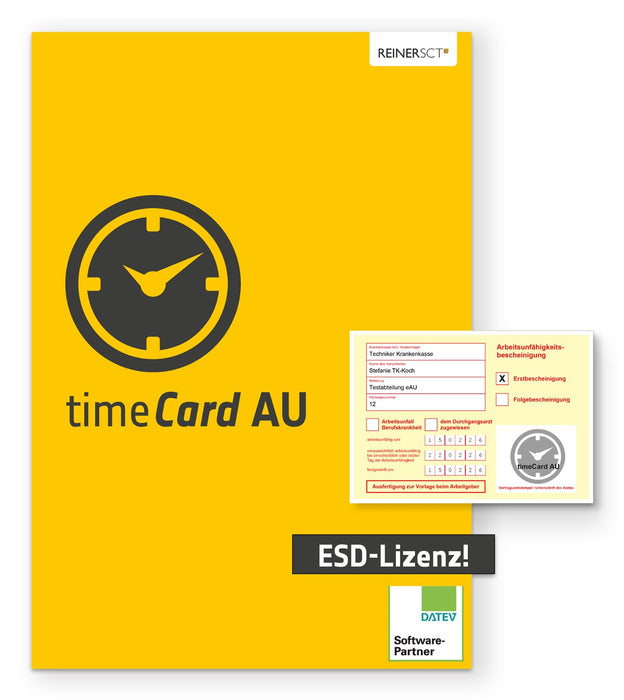 EAN 4011170084758 - Reiner SCT timeCard AU, 50 employees, ESD, 1 year Comercial 1 licencia(s) Descarga electrónica de softwar imagen 1