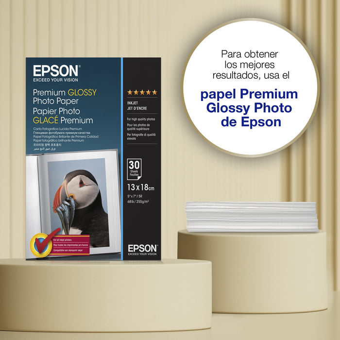 EAN 8715946384320 - Epson Premium Glossy Photo Paper - 13x18cm - 30 Sheets Blanco Brillo extra imagen 5