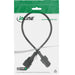 EAN 4043718012848 - InLine 16605 cable de transmisión Negro 0,5 m imagen 2