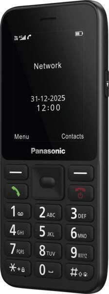 EAN 5025232985289 - Panasonic KX-TU260EXB teléfono móvil 6,1 cm (2.4") 118 g Negro Teléfono para personas mayores imagen 1