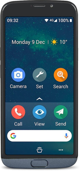 EAN 7322460078430 - Doro 8050 13,8 cm (5.45") SIM única Android 9.0 4G USB Tipo C 2 GB 16 GB 3000 mAh Negro imagen 1