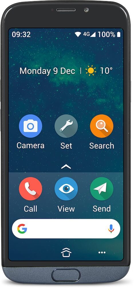 EAN 7322460078430 - Doro 8050 13,8 cm (5.45") SIM única Android 9.0 4G USB Tipo C 2 GB 16 GB 3000 mAh Negro imagen 1